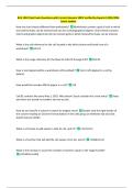 BUS 1350 Final Exam Questions with Correct Answers 100&percnt; Verified
