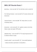 BIO 207 Rourke Exam 1 with 100&percnt; Correct Answers &vert; Verified &vert;Latest 2025