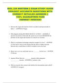 BIOL 235 MIDTERM 2 EXAM STUDY GUIDE  2026&sol;2027 ACCURATE QUESTIONS WITH  CORRECT DETAILED ANSWERS &vert;&vert;  100&percnt; GUARANTEED PASS  <NEWEST VERSION> 