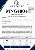 MNG4804 Assignment 2 &lpar;DETAILED ANSWERS&rpar; 2026 - DISTINCTION GUARANTEED