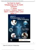 Test Bank for Gould's Pathophysiology for the Health Professions 7th Edition VanMeter & Hubert &vert; MCQ Answer Key &vert; A&plus; Study Guide