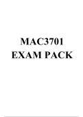 MAC3701 EXAM PACK 2026