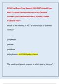 DXA Final Exam Prep Newest 2026-2027 Actual Exam  With Complete Questions And Correct Detailed  Answers &lpar;100&percnt;Verified Answers&rpar; &vert;Already Graded  A&plus;&vert;Brand New&excl;&excl;