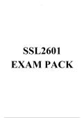 SSL2601 EXAM PACK 2026
