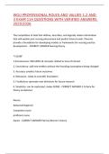 WGU PROFESSIONAL ROLES AND VALUES 1&comma;2 AND 3 EXAM 114 QUESTIONS WITH VERIFIED ANSWERS 2025&sol;2026&period;100&percnt;CORRECT