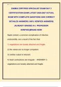 ZABBIX CERTIFIED SPECIALIST EXAM DAY 3  CERTIFICATION EXAM LATEST 2026-2027 ACTUAL  EXAM WITH COMPLETE QUESTIONS AND CORRECT  DETAILED ANSWERS &lpar;100&percnt; VERIFIED ANSWERS&rpar;  &vert;ALREADY GRADED A&plus;&vert;  PROFESSOR  VERIFIED&vert;&vert;BRAND NEW&excl; 