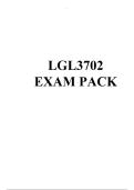 LGL3702 EXAM PACK 2026