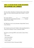 ATSC 113 EXAM STUDY GUIDE QUESTIONS AND ANSWERS 100&percnt; CORRECT