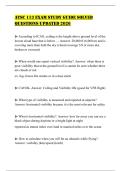 ATSC 113 EXAM STUDY GUIDE SOLVED QUESTIONS UPDATED 2026