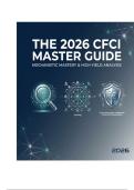 2026 CFCI Master Guide&colon; Mechanistic Mastery &vert; 55&plus; Scenarios&comma; High-Yield Logic & 2026 Clinical Cheat Sheets