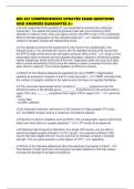 BIO 467 COMPREHENSIVE UPDATED EXAM QUESTIONS AND ANSWERS GUARANTEE A&plus;
