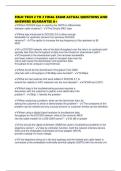 FIELD TECH 2 TO 3 FINAL EXAM ACTUAL QUESTIONS AND ANSWERS GUARANTEE A&plus;