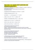 FIELD TECH 2 TO 3 EXAMS SCRIPT QUESTIONS AND ANSWERS GUARANTEE A&plus;