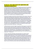 BA 300 ALL 2026 CORE EXAM TEST QUESTIONS AND ANSWERS GUARANTEE A&plus;
