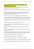 BA 300 LATEST 2026 TEST PAPER QUESTIONS AND ANSWERS GUARANTEE A&plus;