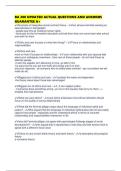 BA 300 UPDATED ACTUAL QUESTIONS AND ANSWERS GUARANTEE A&plus;