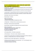 BA 300 COMPREHENSIVE EXAM UPDATED QUESTIONS AND ANSWERS GUARANTEE A&plus;