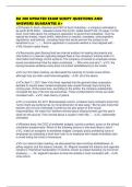 BA 300 UPDATED EXAM SCRIPT QUESTIONS AND ANSWERS GUARANTEE A&plus;