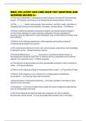 BMAL 590 LATEST 2026 CORE EXAM TEST QUESTIONS AND ANSWERS GRADED A&period;pdf