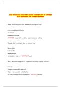  NAIL TECHNICIAN OHIO STATE BOARD COMPLETE SET OF CURRENT EXAM QUESTIONS AND CORRECT ANSWERS