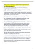 BMAL 590 LATEST 2026 TEST PAPER QUESTIONS AND ANSWERS GRADED A&period;pdf