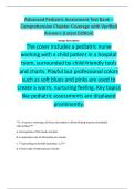 Advanced Pediatric Assessment Test Bank &ndash; Comprehensive Chapter Coverage with Verified Answers &lpar;Latest Edition&rpar;