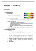 samenvatting - geologie