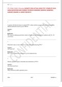 PTU Final Exam 3 Study Guide 2026 &vert; Practice Questions & Key Concepts