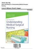 Test Bank - Davis Advantage for Understanding Medical-Surgical Nursing&comma; 7th Edition by Linda&comma; 9781719644587&vert; Covering Chapters 1-57 &period;