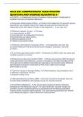 HCCA CHC COMPREHENSIVE EXAM UPDATED QUESTIONS AND ANSWERS GUARANTEE A&plus;