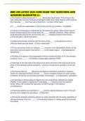 BMS 300 LATEST 2026 CORE EXAM TEST QUESTIONS AND ANSWERS GUARANTEE A&plus;