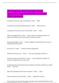  PA Property and Casualty Exam Questions and All Correct Answers 2026 Updated&period;