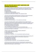 HESI OB UPDATED EXAM SCRIPT QUESTIONS AND ANSWERS GUARANTEE A&plus;