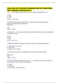 WELLCARE ACT MASTERY EXAMINATION SET QUESTIONS AND ANSWERS GUARANTEE A&plus;