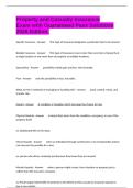 Property and Casualty Insurance Exam with Guaranteed Pass Solutions 2026 Edition&period;