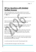 787 ksv Questions with Detailed  Verified Answers 