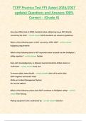 TCFP Practice Test FF1 &lpar;latest 2026&sol;2027 update&rpar; Questions and Answers 100&percnt; Correct &ndash; &lbrace;Grade A&rcub;