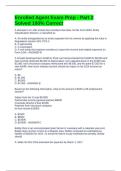 Enrolled Agent Exam Prep - Part 2 Solved 100&percnt; Correct