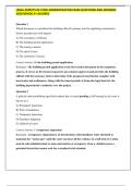 LEGAL ASPECTS OF CODE ADMINISTRATION EXAM QUESTIONS AND ANSWERS 2025&sol;GRADE A&plus; ASSURED