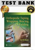 Test Bank for Orthopedic Taping&comma; Wrapping&comma; Bracing&comma; and Padding&comma; 4th Edition &lpar;Beam&rpar; &vert; All Chapters &lpar;1&ndash;13&rpar; &vert; 2026 Version &vert; A&plus; 
