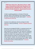 FPQP Exam Study Set &comma; Most Recent Exam &vert; 2026  Actual Comprehensive Real Exam Questions And  Verified Answers &vert;&vert;Verified Exam&excl;&excl;&excl; &lpar;100&percnt; Correct  Answers&rpar; Already Graded A&plus; &vert; Guaranteed Success &vert;  Newest EXAM 