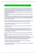 MT-BC Practice Exam Latest Updated