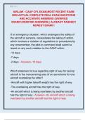 AIRLAW - CAAP CPL EXAM&comma;MOST RECENT EXAM  2026 ACTUAL COMPLETE REAL EXAM QUESTIONS  AND ACCURATE ANSWERS &vert;&vert;VERIFIED  EXAM&excl;&excl;&excl;&lpar;VERIFIED ANSWERS&rpar; &vert; ALREADY PASSED&excl;&excl;  NEWEST EXAM&excl;&excl;&excl; 