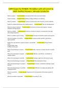 CAPM Exam for PMBOK 7th Edition with all Correct & 100&percnt; Verified Answers &vert;Already Graded A&plus;