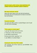 HCB TCCC EXAM LATEST ACTUAL EXAM QUESTIONS AND  CORRECT DETAILED ANSWERS ALREADY GRADED A&plus;