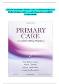 Primary Care A Collaborative Practice 5th Edition Buttaro Test Bank - Passing Grades