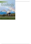 TEST BANK FOR Elements of Ecology  9th edition by Smith&comma; Thomas M&period;&comma; Smith&comma; Robert Leo by Thomas M&period; Smith COMPLETE GUIDE WITH RATIONALES 100&percnt; VERIFIED A&plus; GRADE ASSURED&excl;&excl;&excl;&excl;&excl;&excl;NEW LATEST UPDATE&excl;&excl;&excl;&excl;&excl;