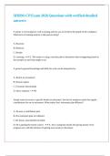 SHRM-CP Exam 2026 Questions with verified detailed answers