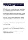 WGU C389 &lpar;QUESTIONS N ANSWERS RATED A&plus;&rpar; 2025&sol;2026
