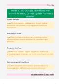 Week 1 - MDCA 1305 Questions and  Correct Answers&sol; Latest Update &sol; Already  Graded
